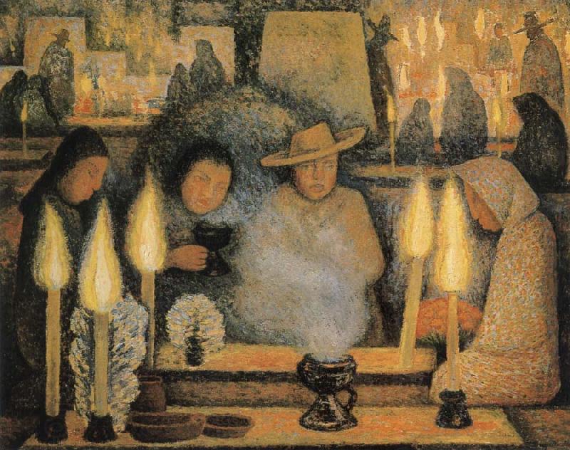 Diego Rivera Woman of Flapjack oil painting picture